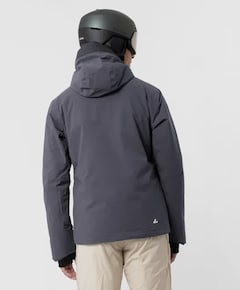 Heren ski-jas grijs