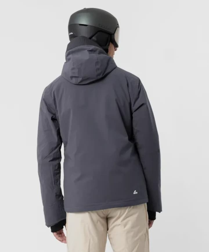 Heren ski-jas grijs