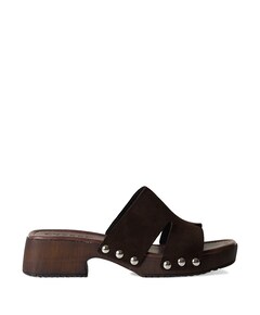 Ziare dames slippers bruin