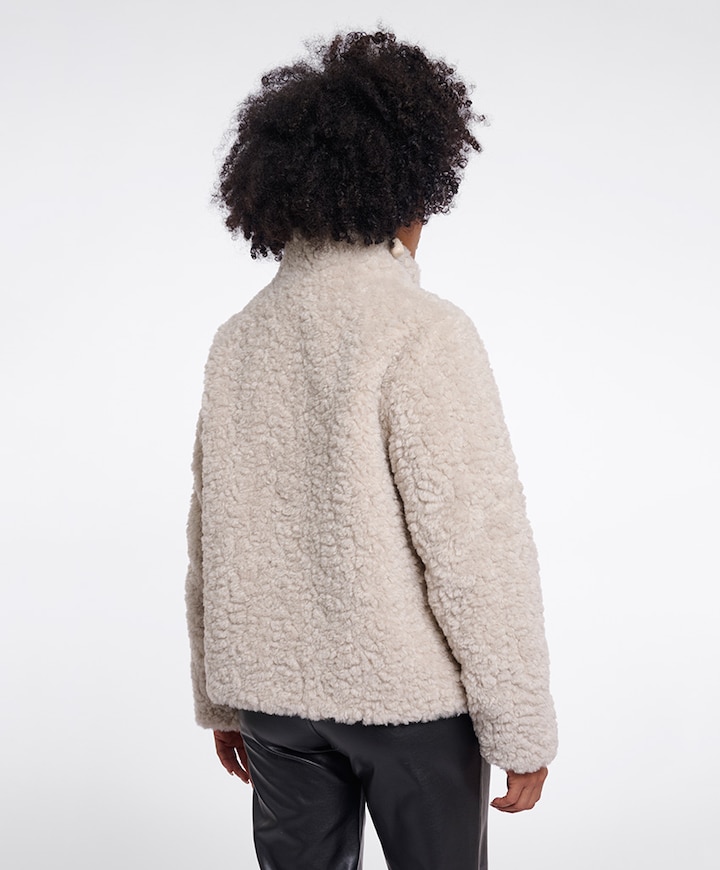 Dames jas beige
