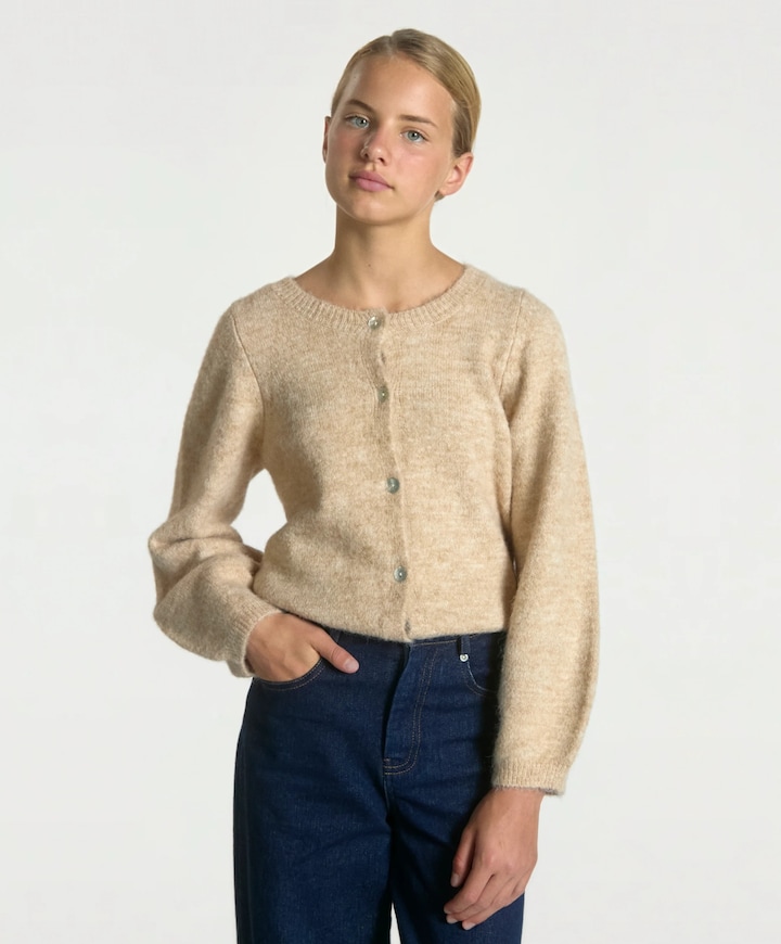 Meisjes vest blauw