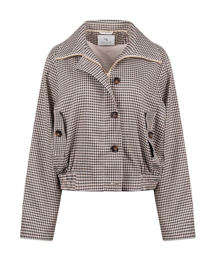 Dames jas beige
