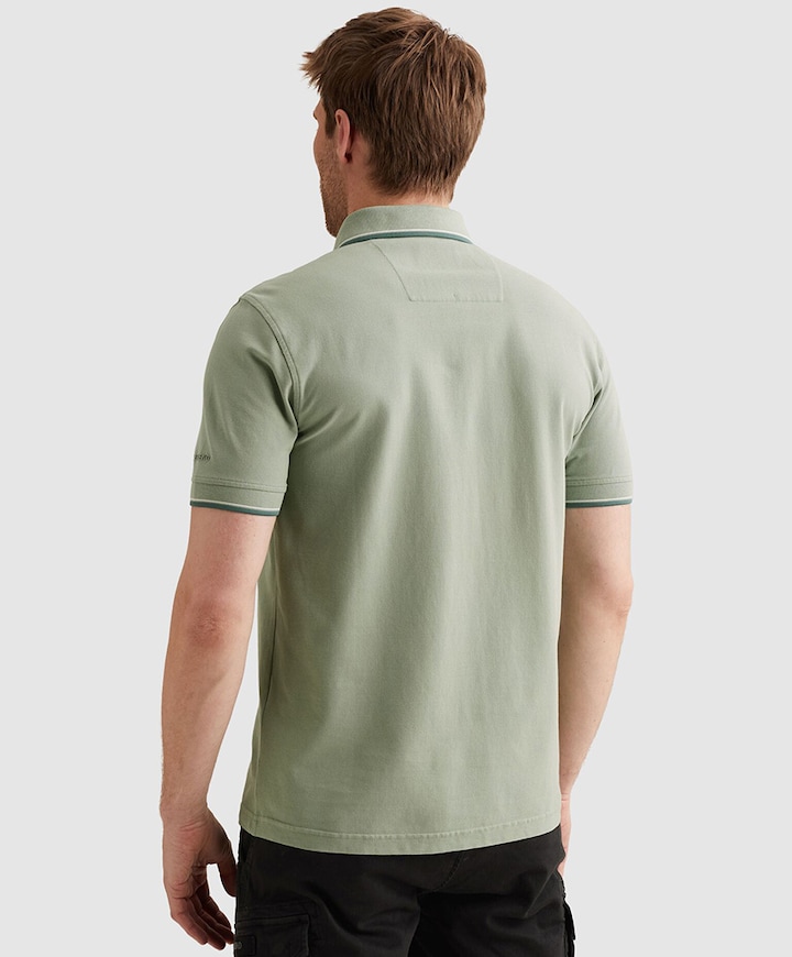 Heren polo groen