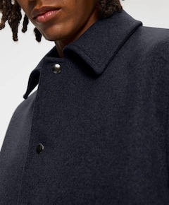 Heren jas blauw