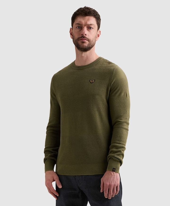 Heren trui groen