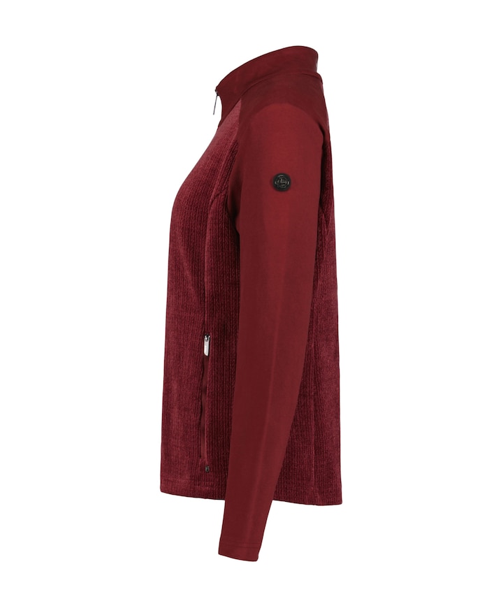 Dames jas bordeaux
