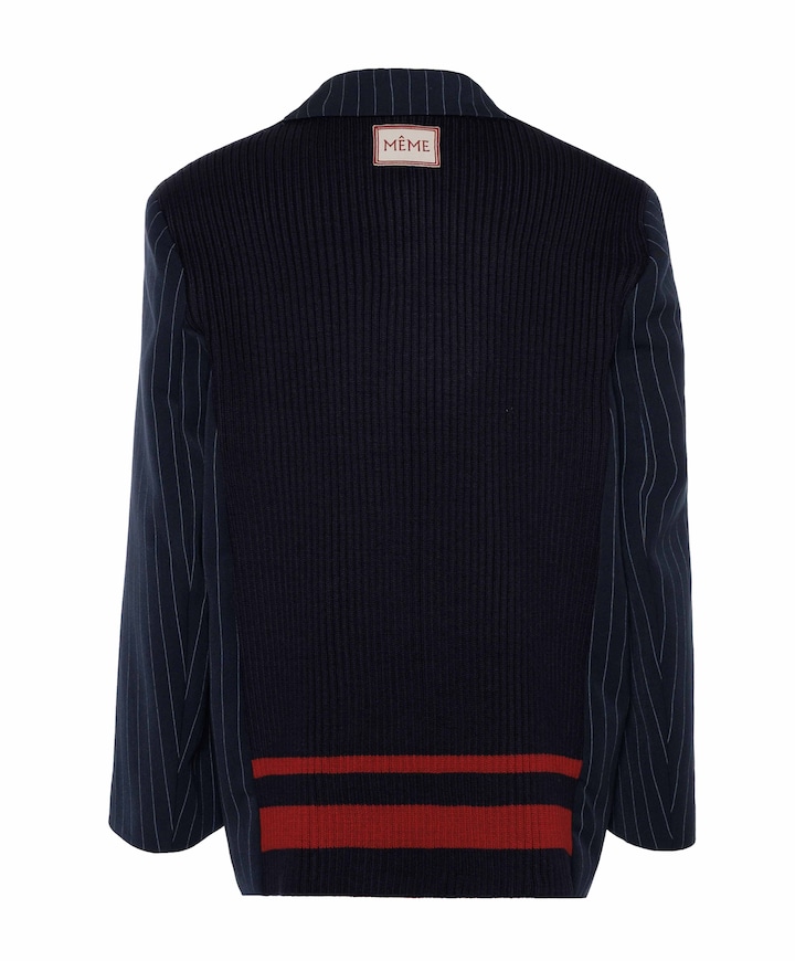 Dames blazer blauw