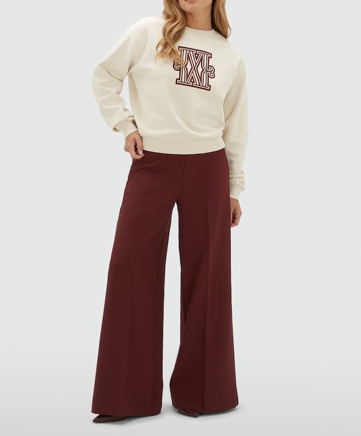 Dames sweater ecru
