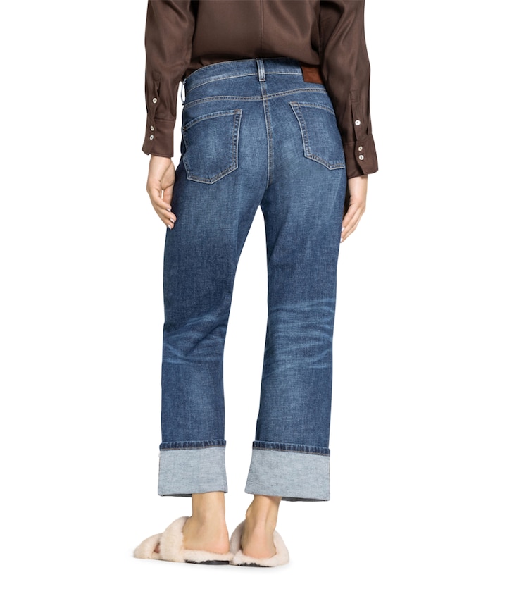 Kerry straight dames jeans blauw