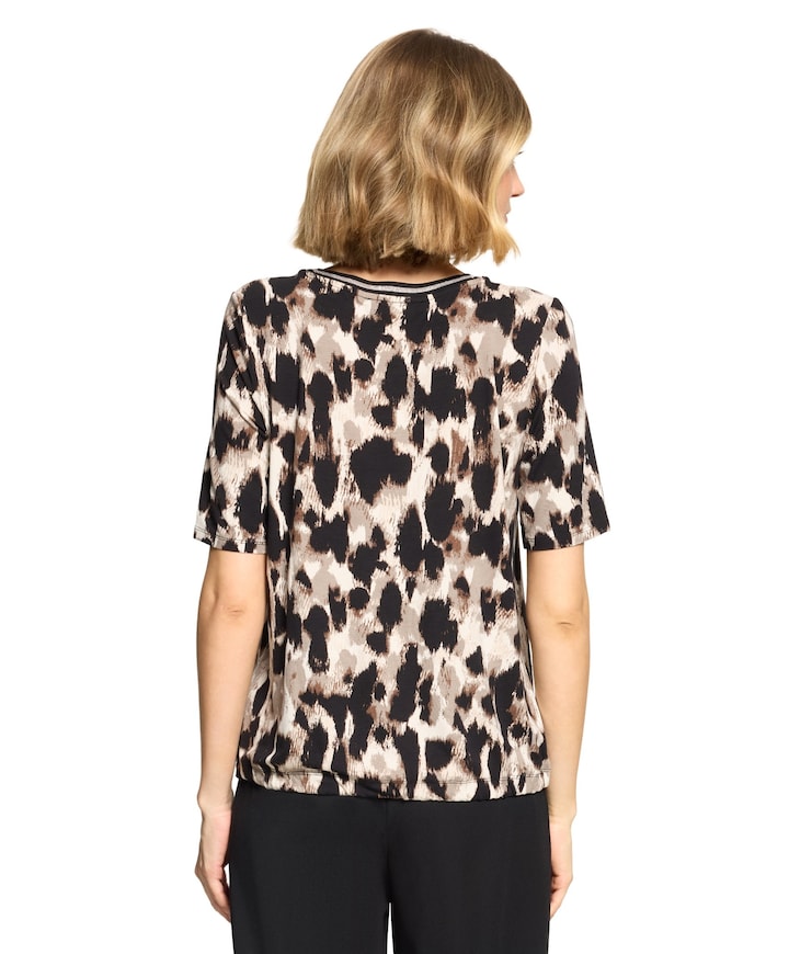 Dames T-shirt beige