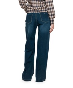 Wide jeans blauw
