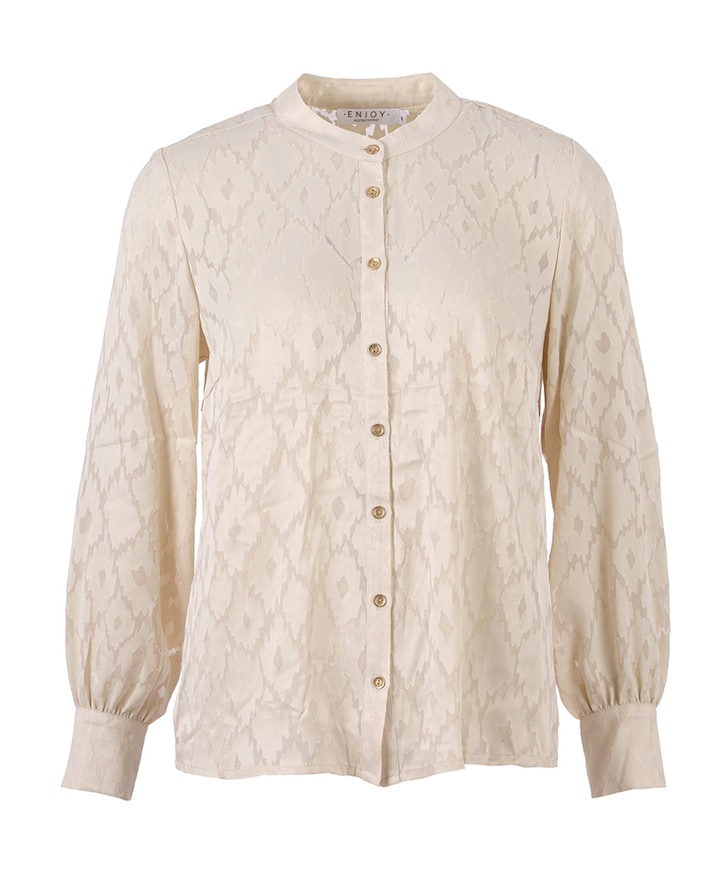 Dames blouse beige