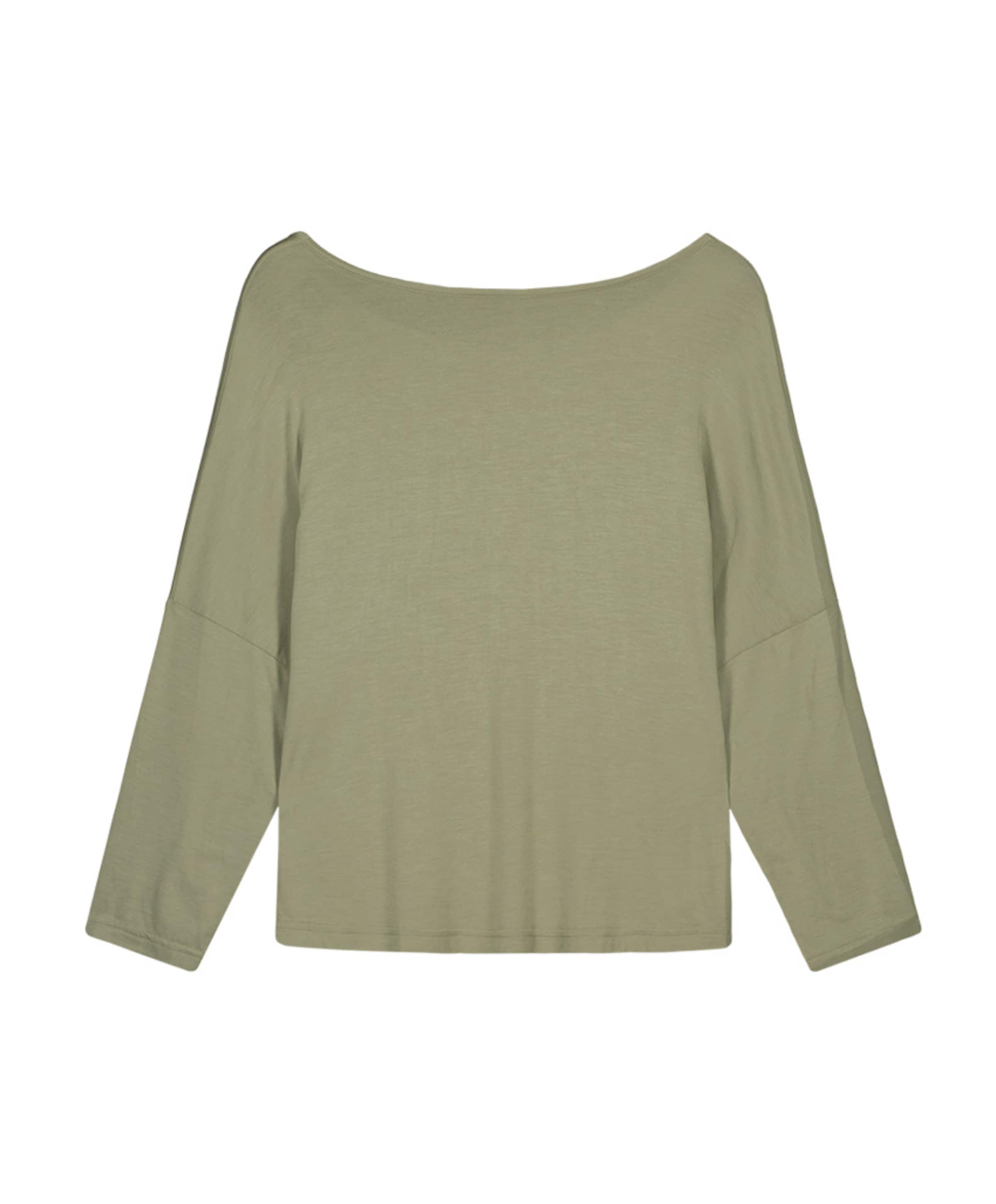 Dames pyjamatop groen