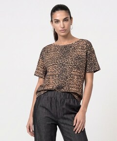 Dames T-shirt beige