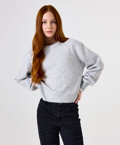 Meisjes trui grijs