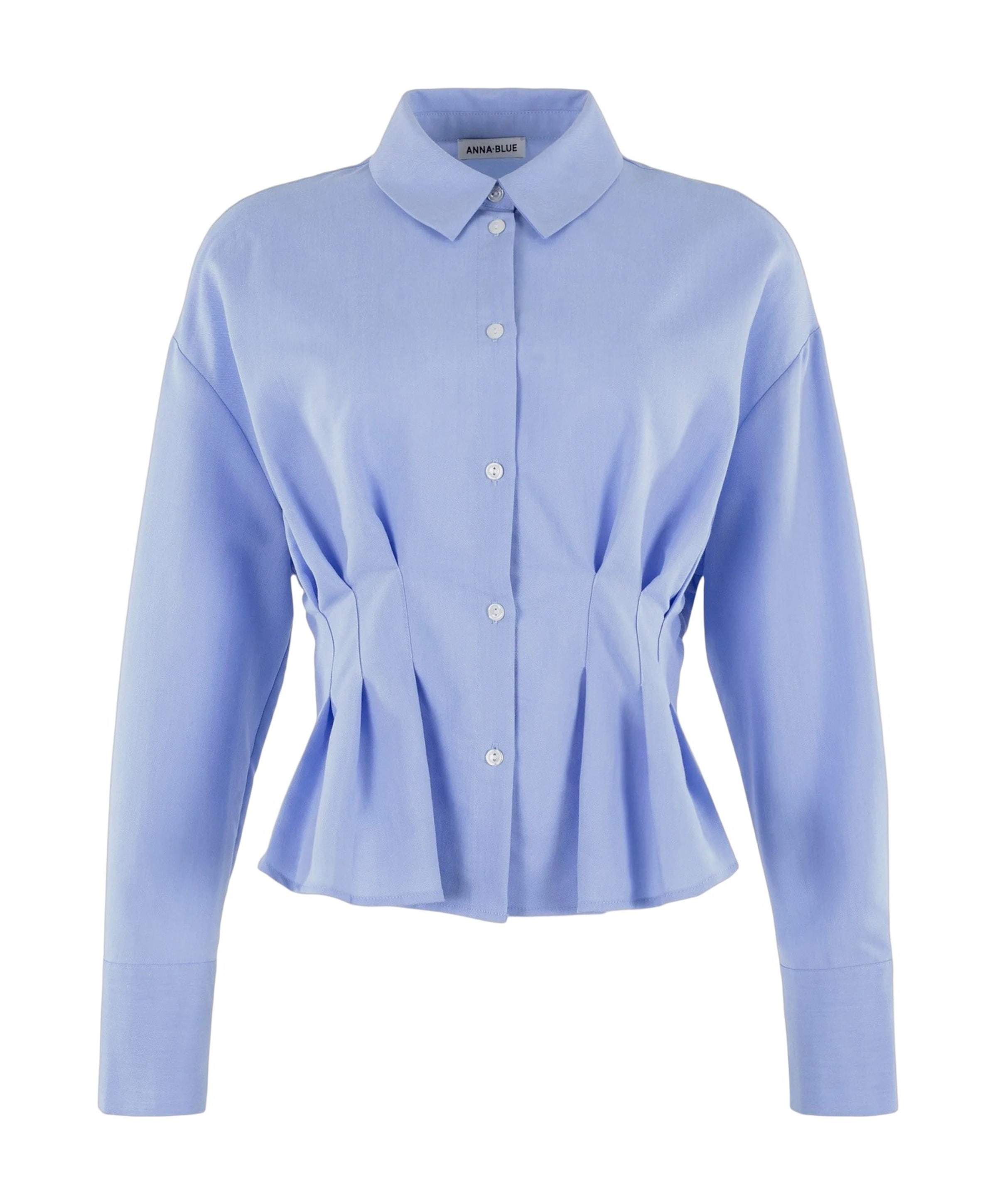 Dames blouse blauw