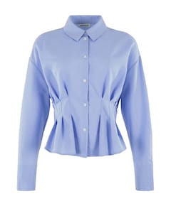 Dames blouse blauw
