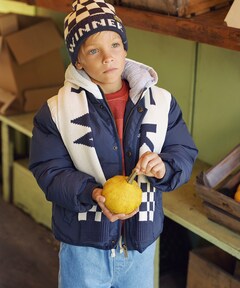 Jongens jas blauw