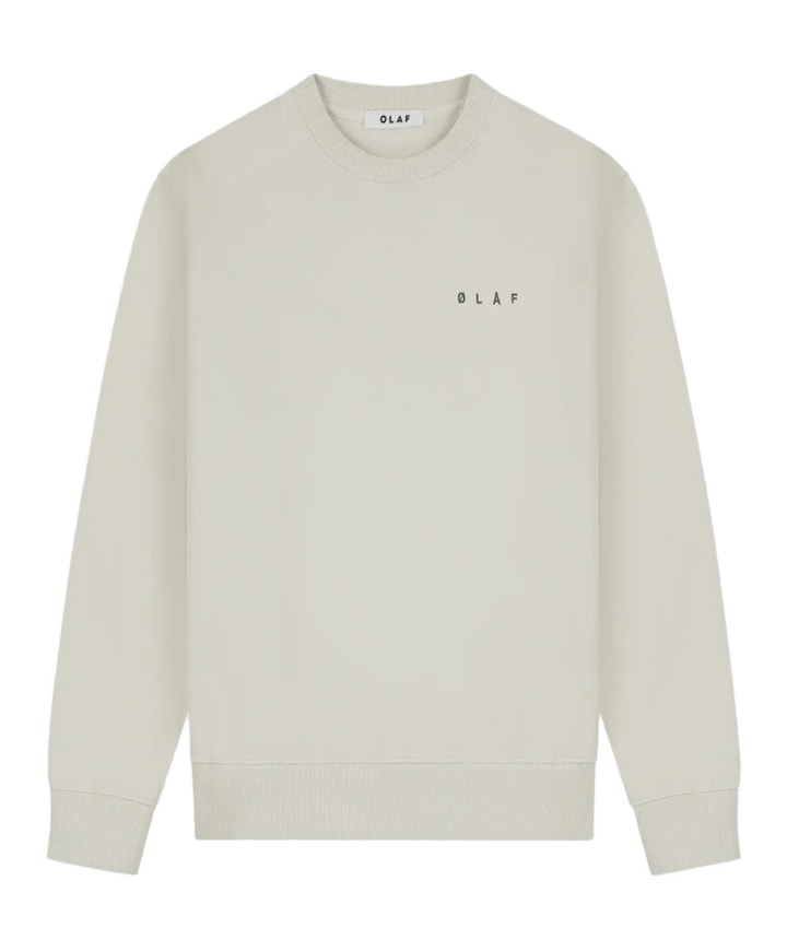 Heren sweater ecru