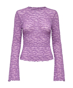 Dames longsleeve paars