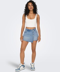 Dames broekrok blauw