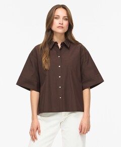 Dames blouse bruin