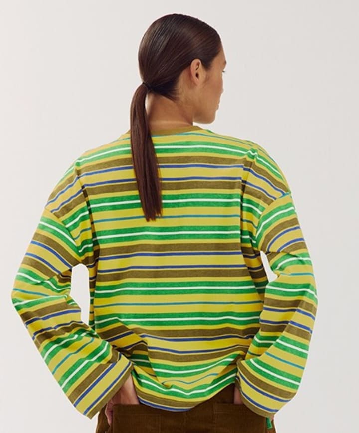 Dames longsleeve geel