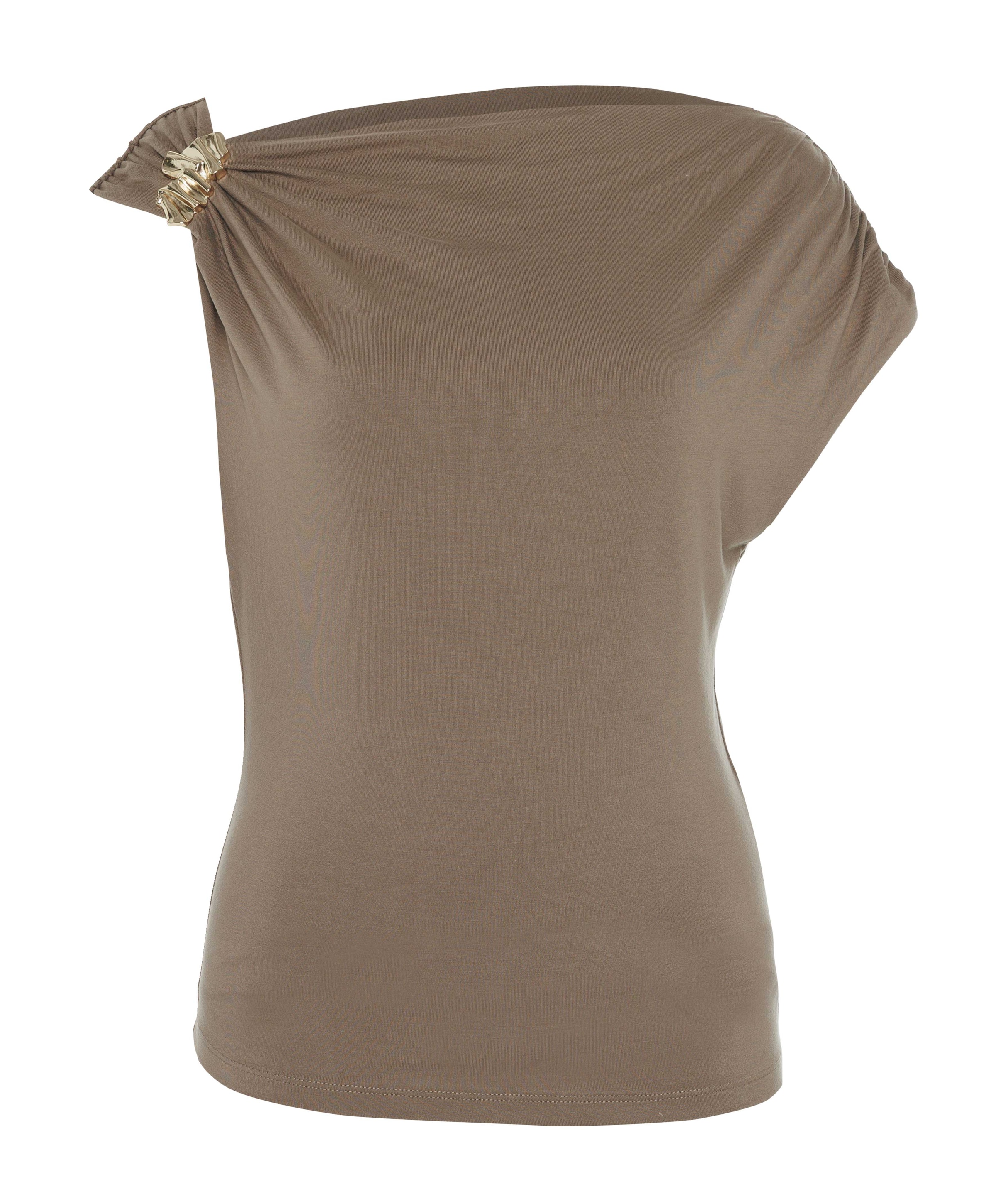 Dames top beige