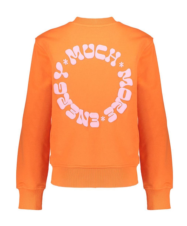 Meisjes sweater oranje