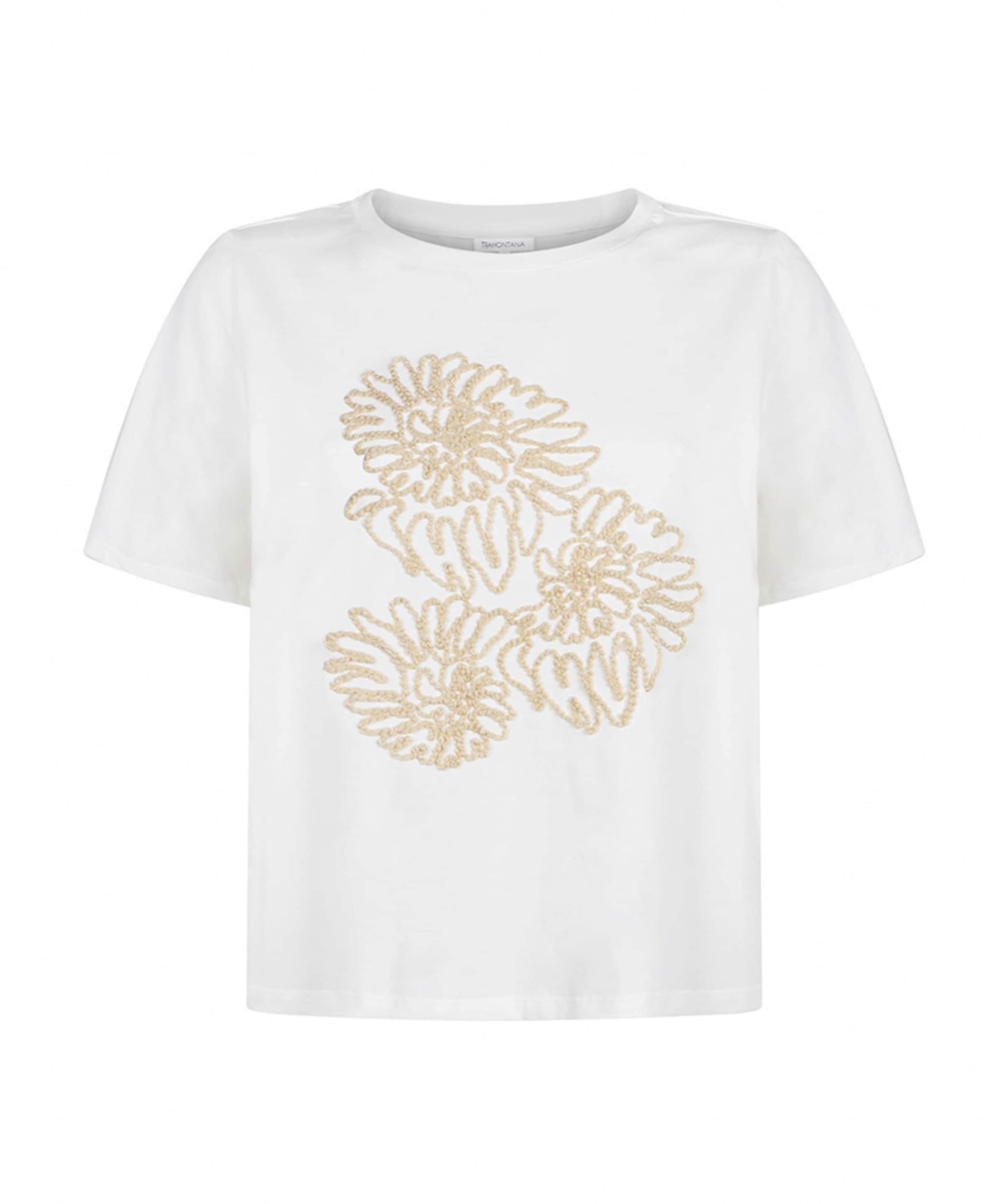 Dames T-shirt ecru