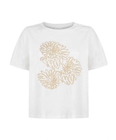 Dames T-shirt ecru