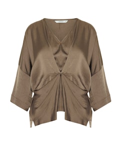 Dames blouse beige