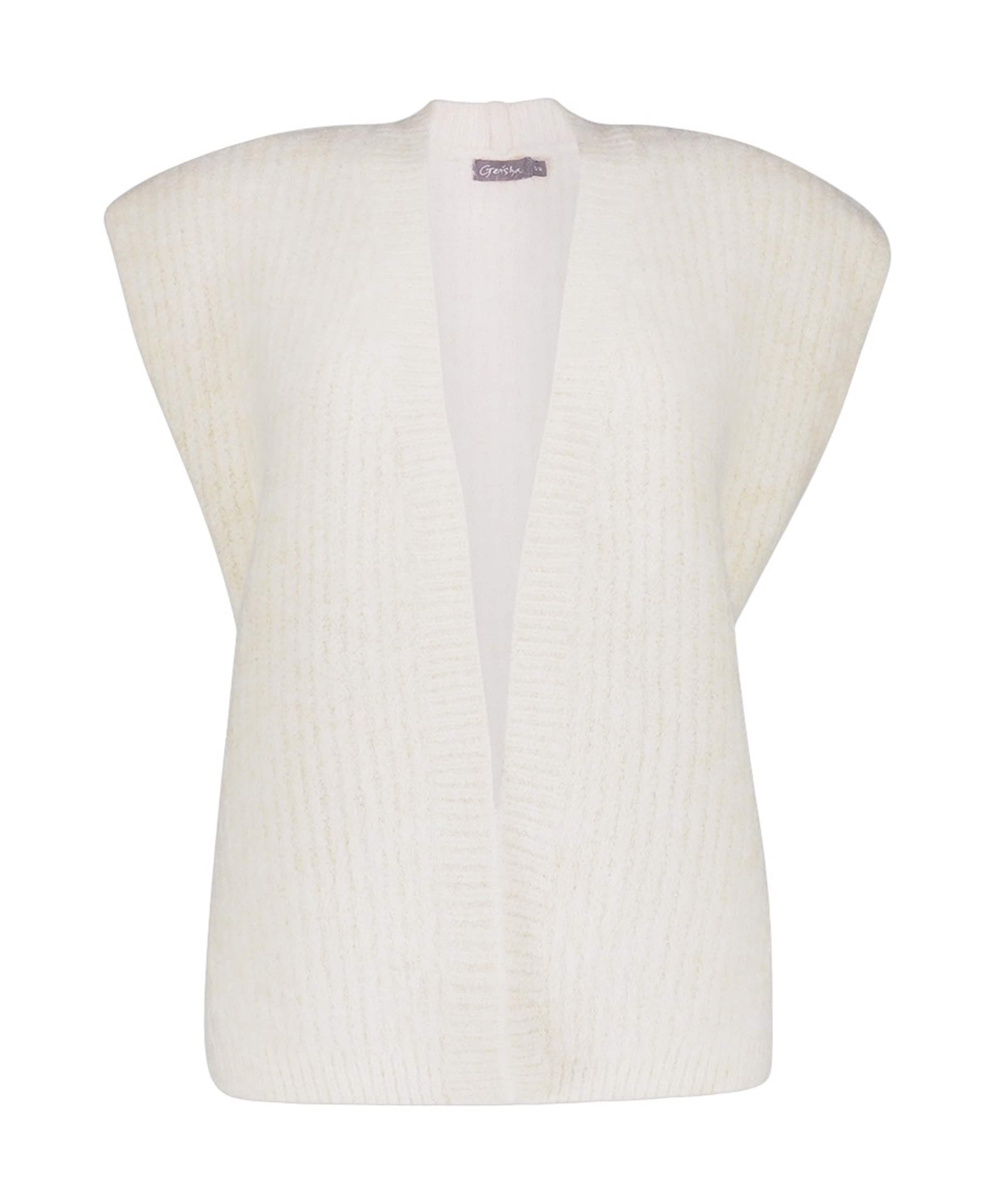 Dames gilet ecru