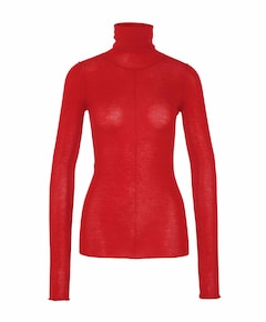 Dames longsleeve rood