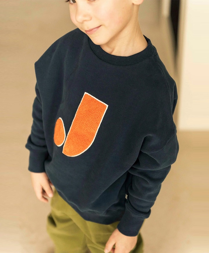 Jongens sweater blauw