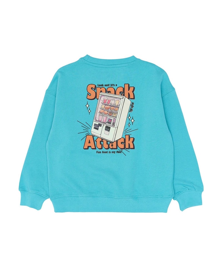 Meisjes sweater blauw