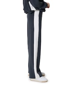 Regular length sweat dames broek blauw