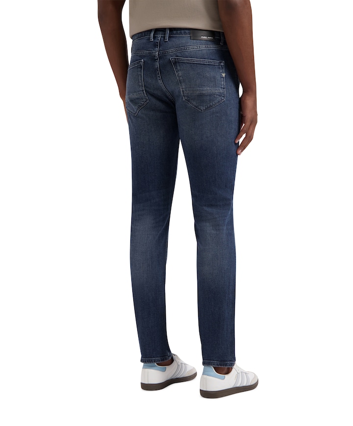 The Ryan slim fit jeans heren jeans blauw