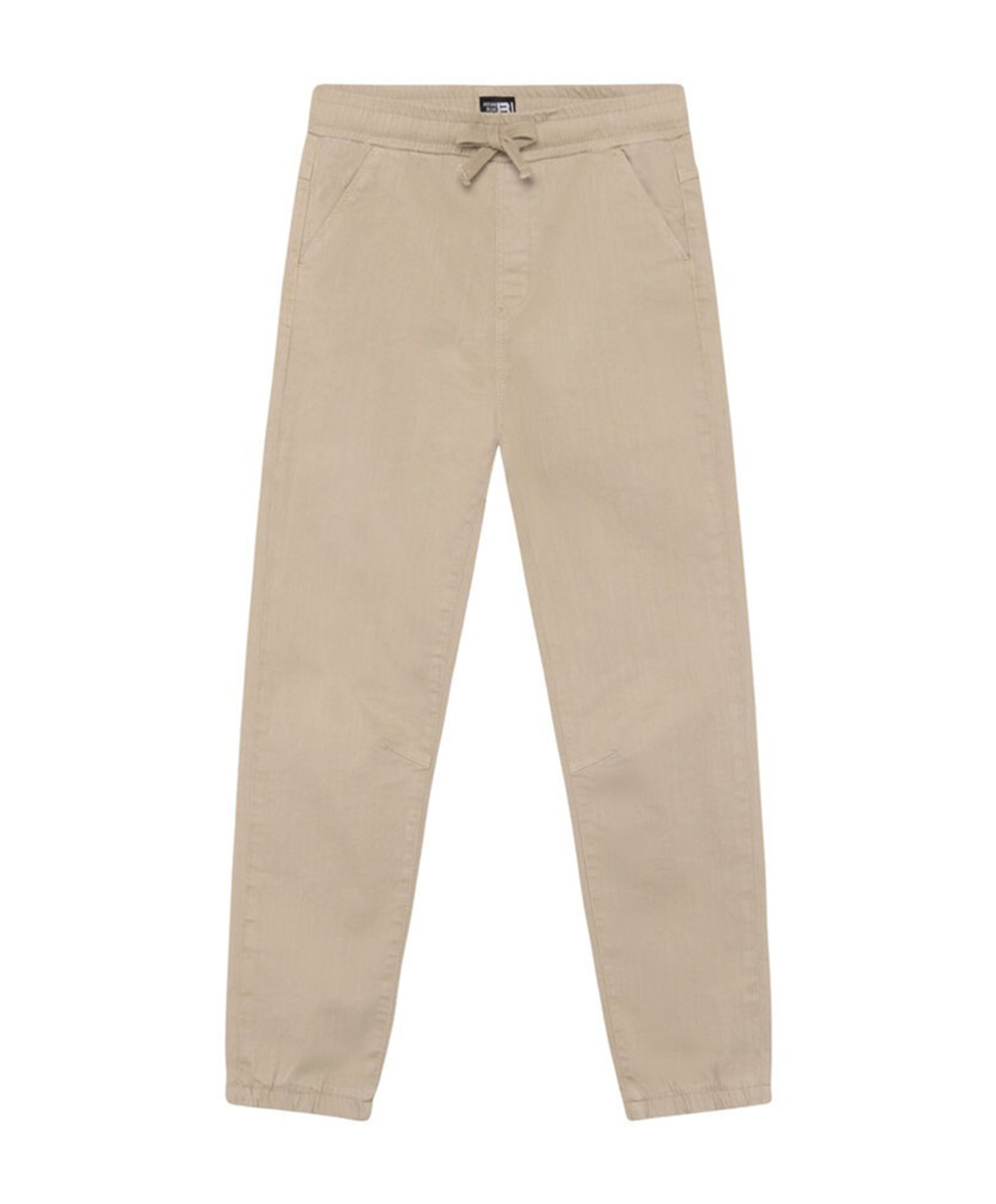 Loose Fit Twill jongens broek beige