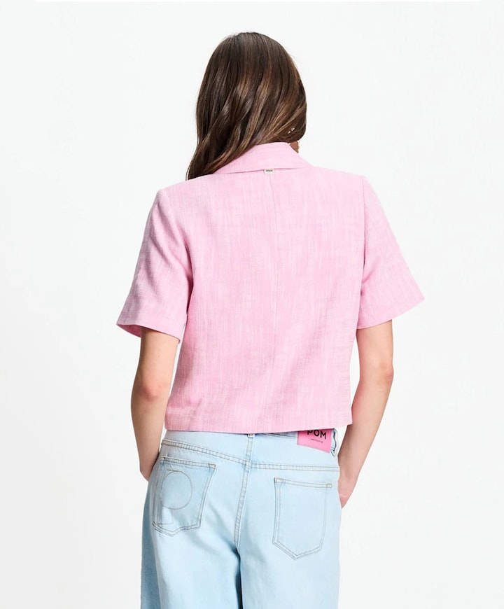 Dames blazer roze
