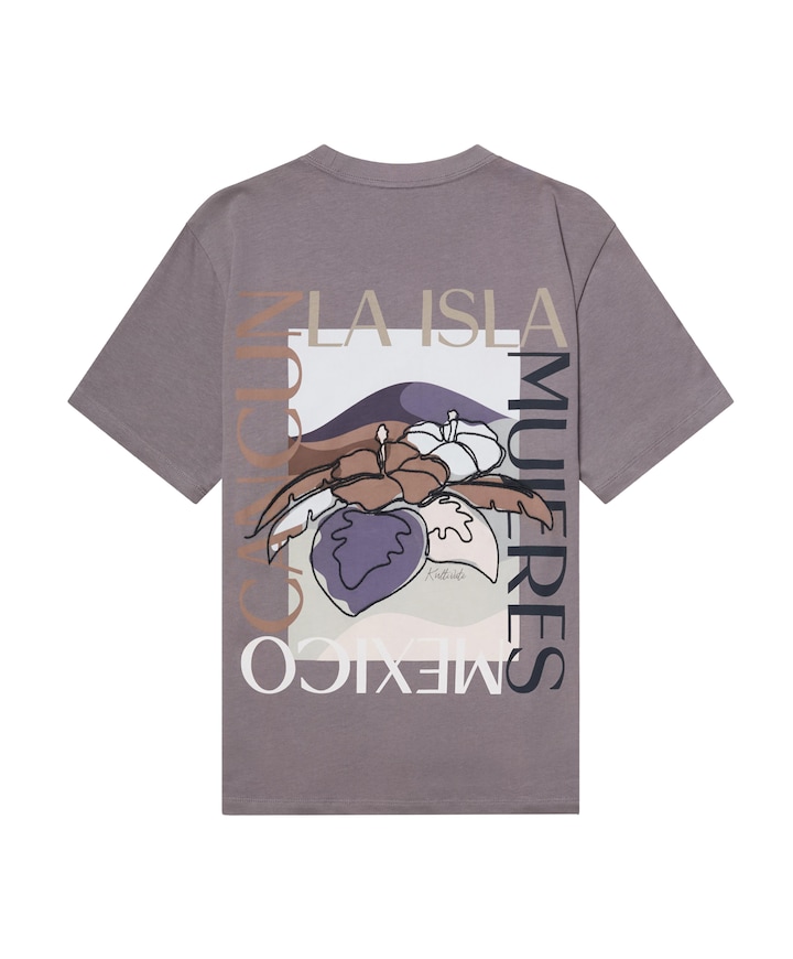 Heren T-shirt grijs