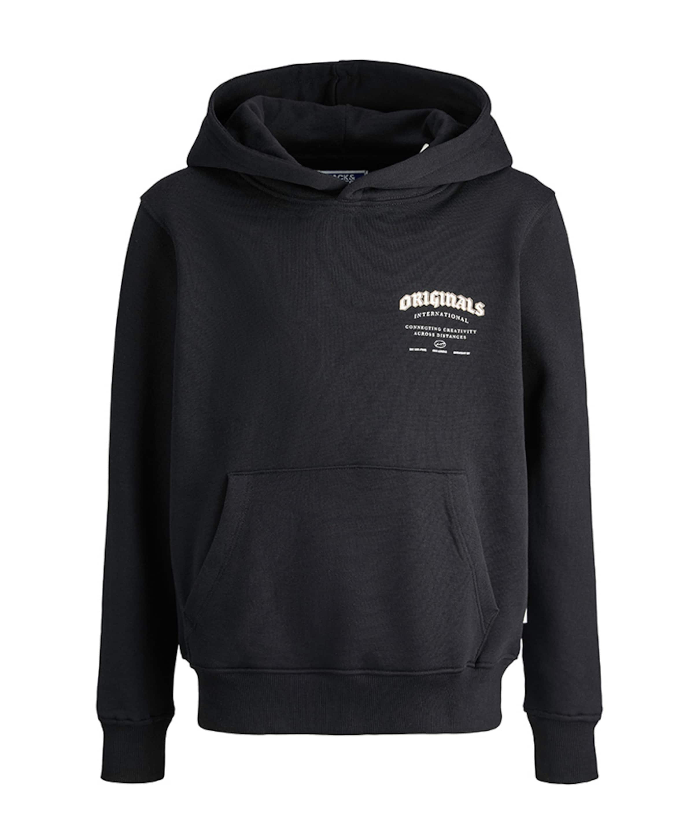 Jongens hoodie zwart