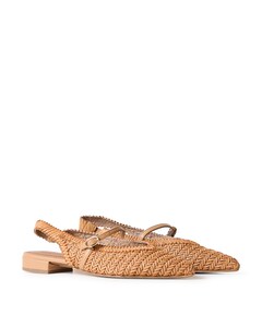 Slingbacks bruin