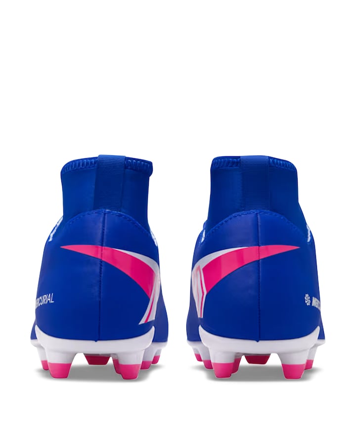 Jr Superfly 10 Club Fg/mg jongens voetbalschoenen blauw