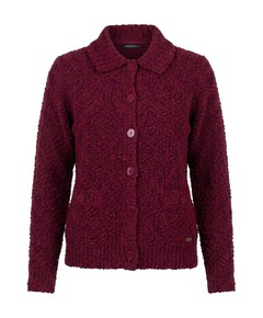 Dames vest bordeaux