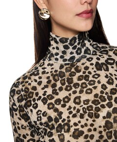 Dames longsleeve bruin