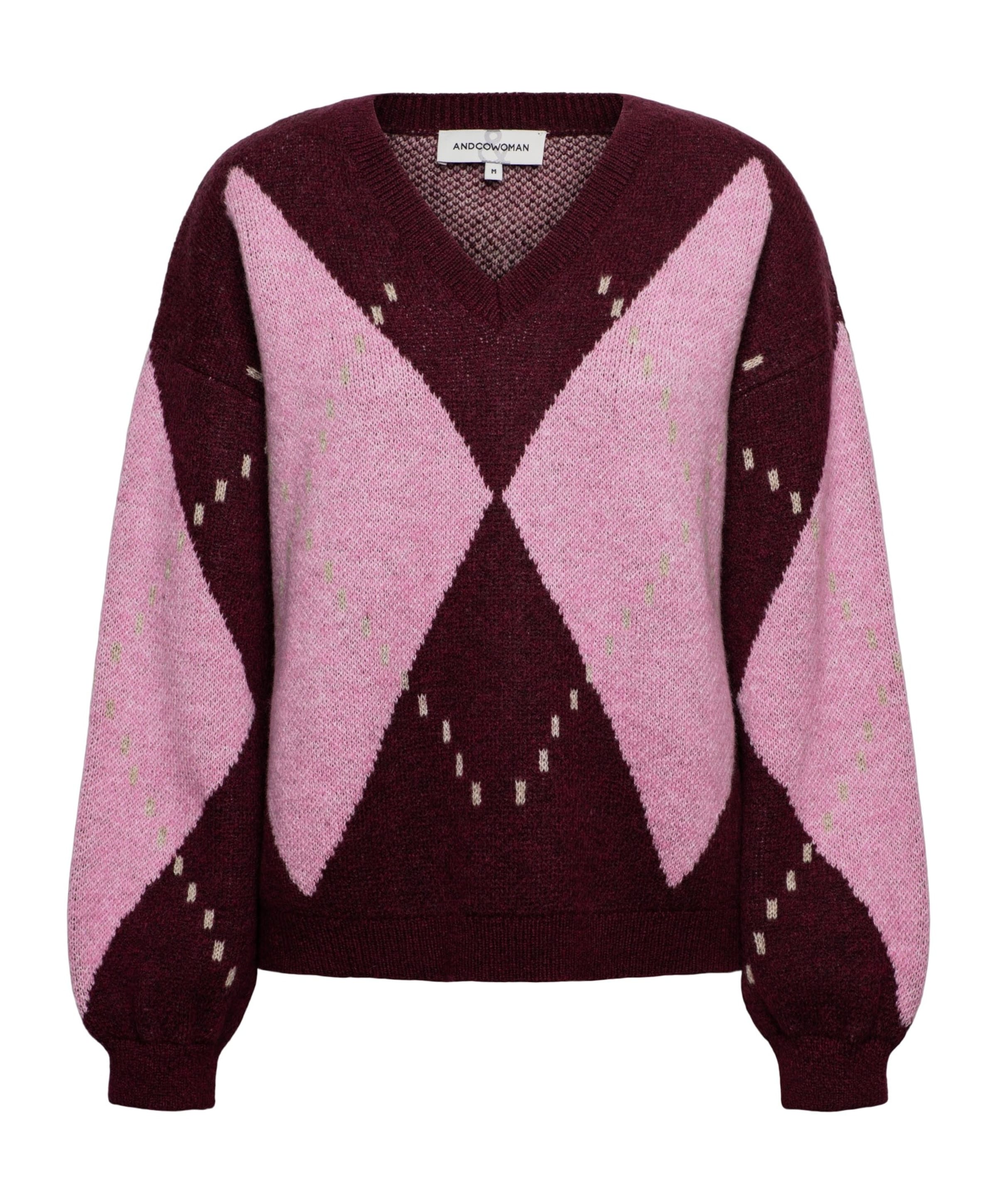 Dames trui bordeaux
