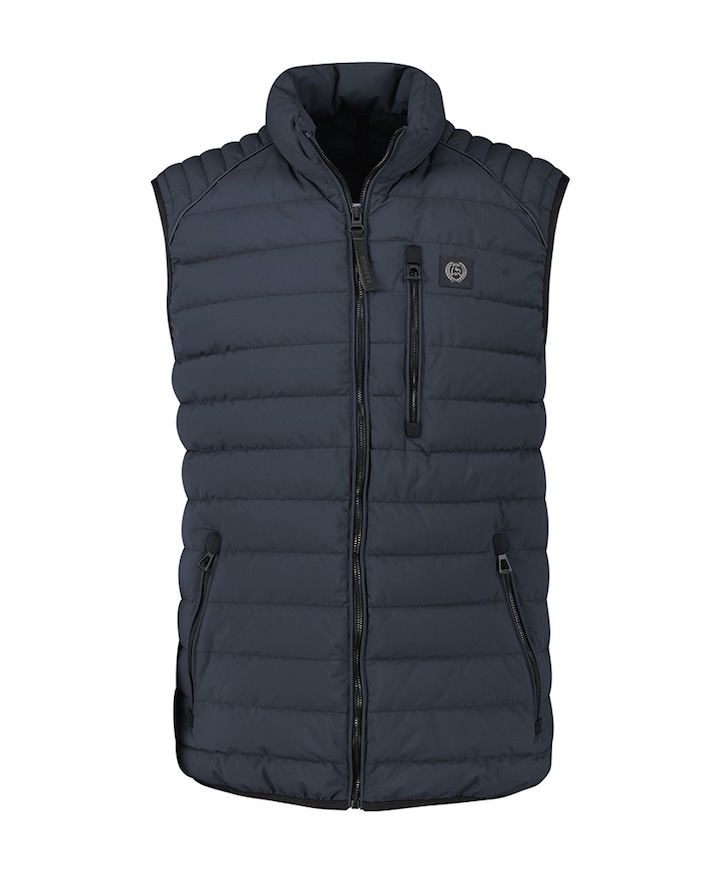 Heren bodywarmer blauw
