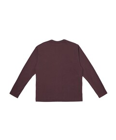 Heren longsleeve bruin