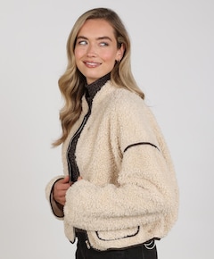 Dames jas beige